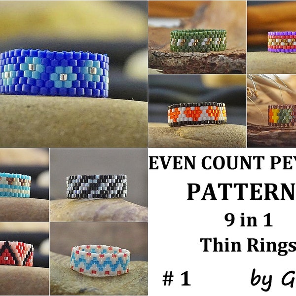 Seed Bead Ring - Etsy