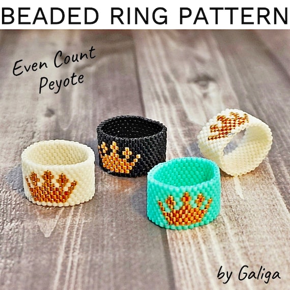 Crown Beaded Rings Crown Beaded Rings