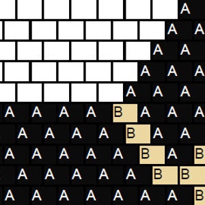 May include: A close-up of a beige and brown mosaic tile pattern. The tiles are arranged in a staggered pattern, creating a visual texture. The tiles are made of small, irregular pieces of stone, giving the surface a rustic look.