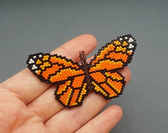 Monarch Butterfly Perler Butterfly Patterns Perler Butterfly