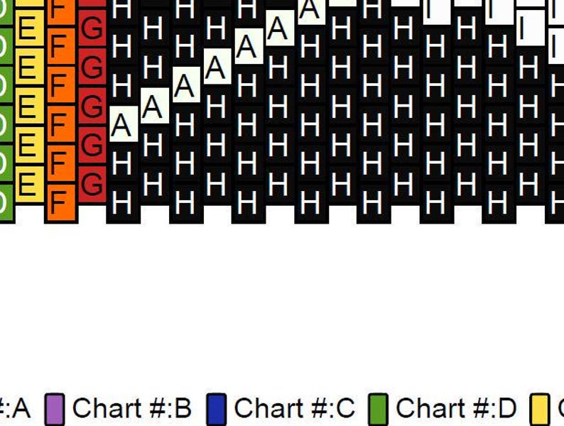 May include: A close-up of a beaded pattern with a rainbow color scheme. The pattern is made up of small, square beads in shades of red, orange, yellow, green, blue, indigo, and violet. The beads are arranged in a repeating pattern, creating a colorful and eye-catching design.