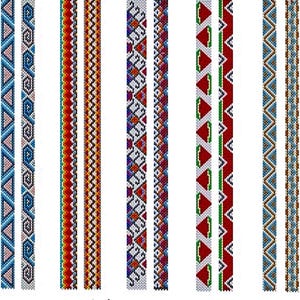 Peyote Bracelet Patterns Matching Bracelets Beaded Crafts Tutorial Seed Bead DIY Digital Download PDF Jewelry Making Beadwork Peyote Stitch