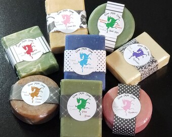 Soap Goat Milk Hand Made Bars Scented Cold Process Long Lasting