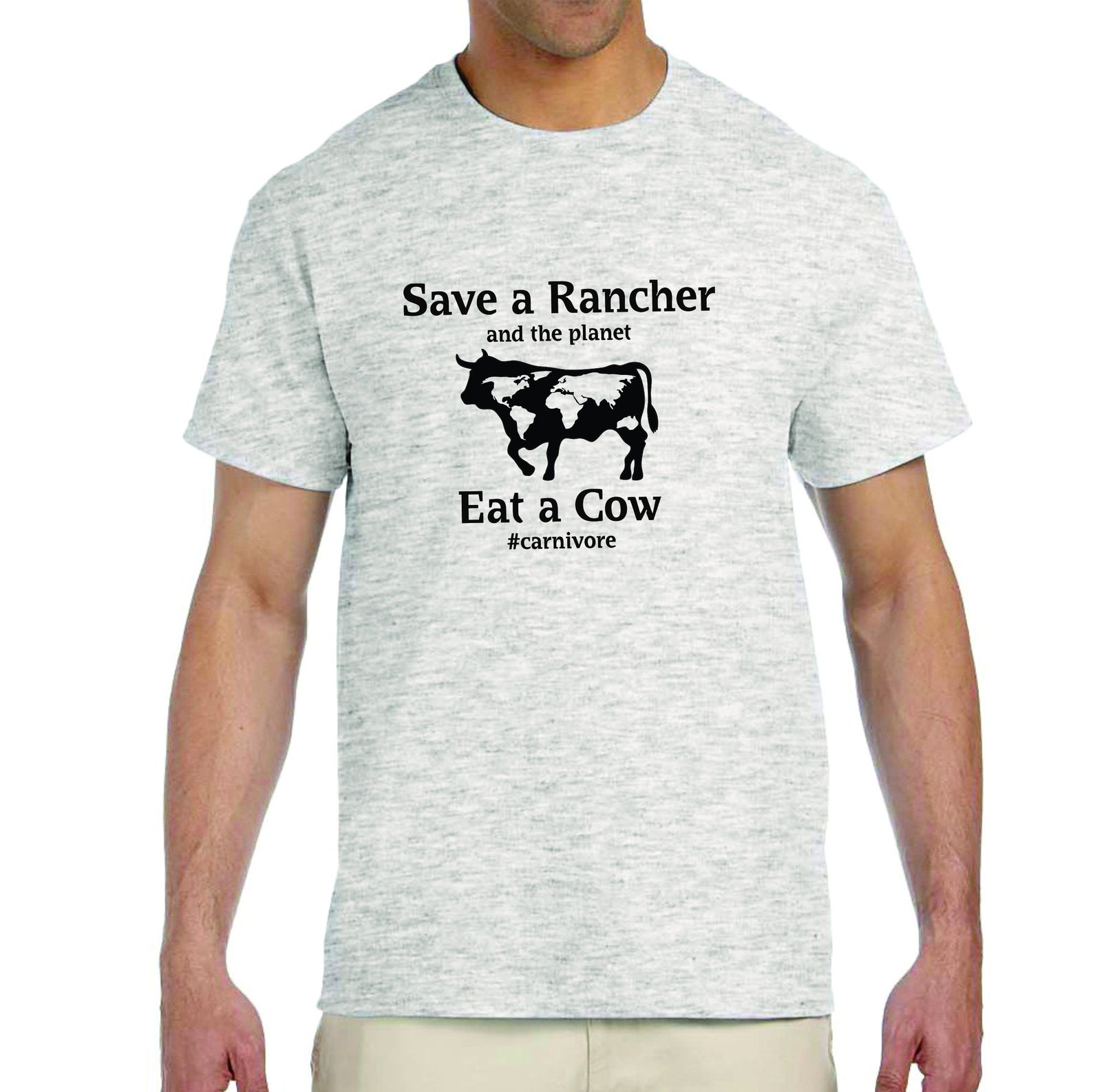 Men's Save a Rancher Carnivore Tee Shirt | Etsy