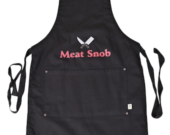 Meat Snob Apron Grilling BBQ Carnivore Keto