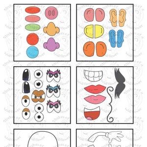 Mr. Potato Head, Mrs. Potato Head, 5 Senses, Senses, Back to school