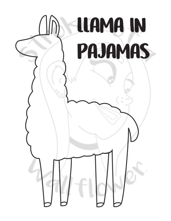 Llama in pyjamas new arrivals