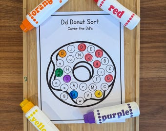 ABC Dot Marker Worksheets A-Z: Letter Recognition Activity (PDF Download)