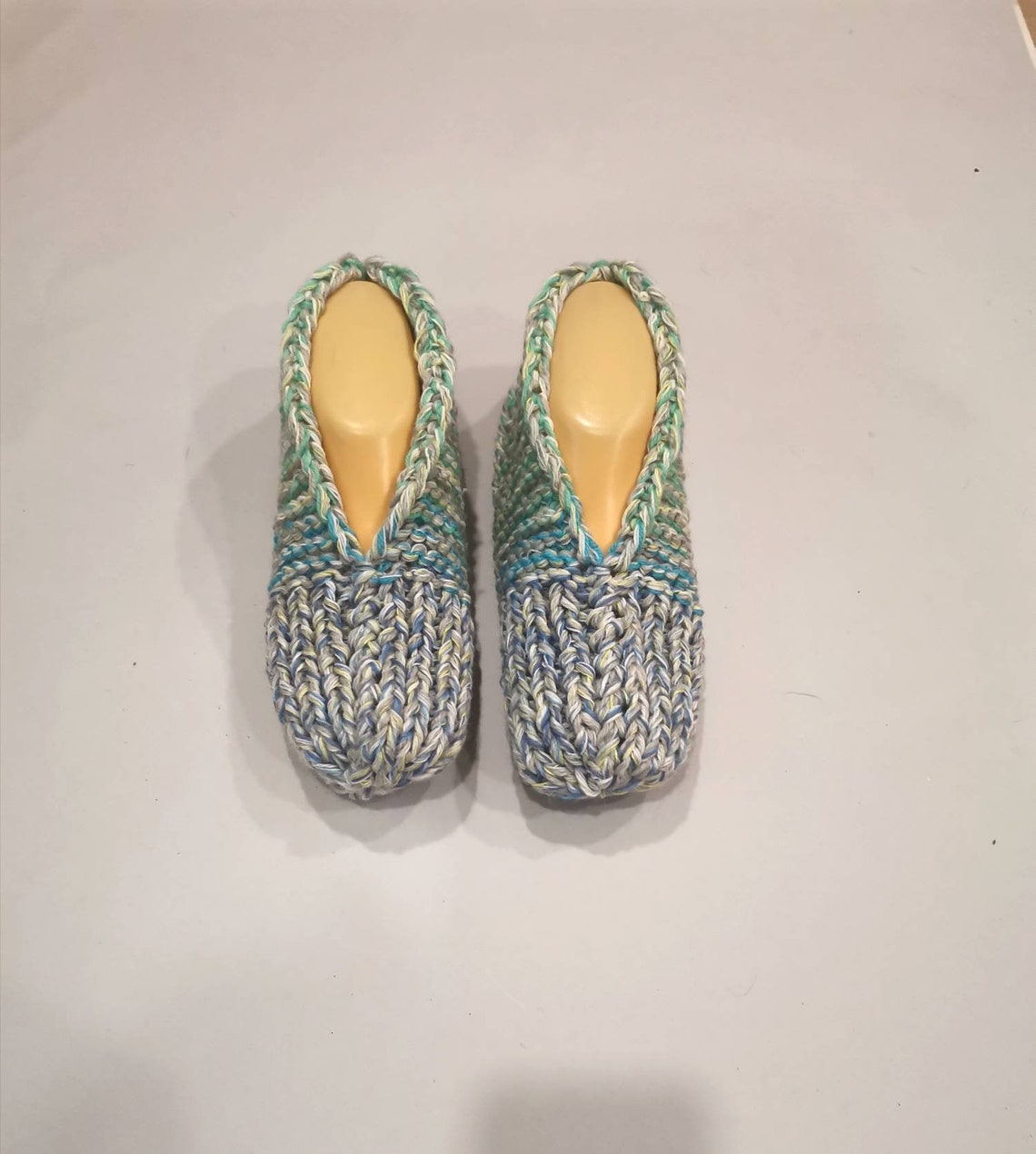 green slipper boots