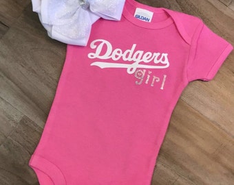 pink dodgers shirt