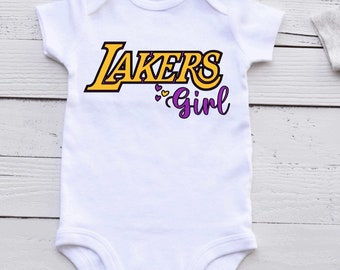 lakers baby girl clothes