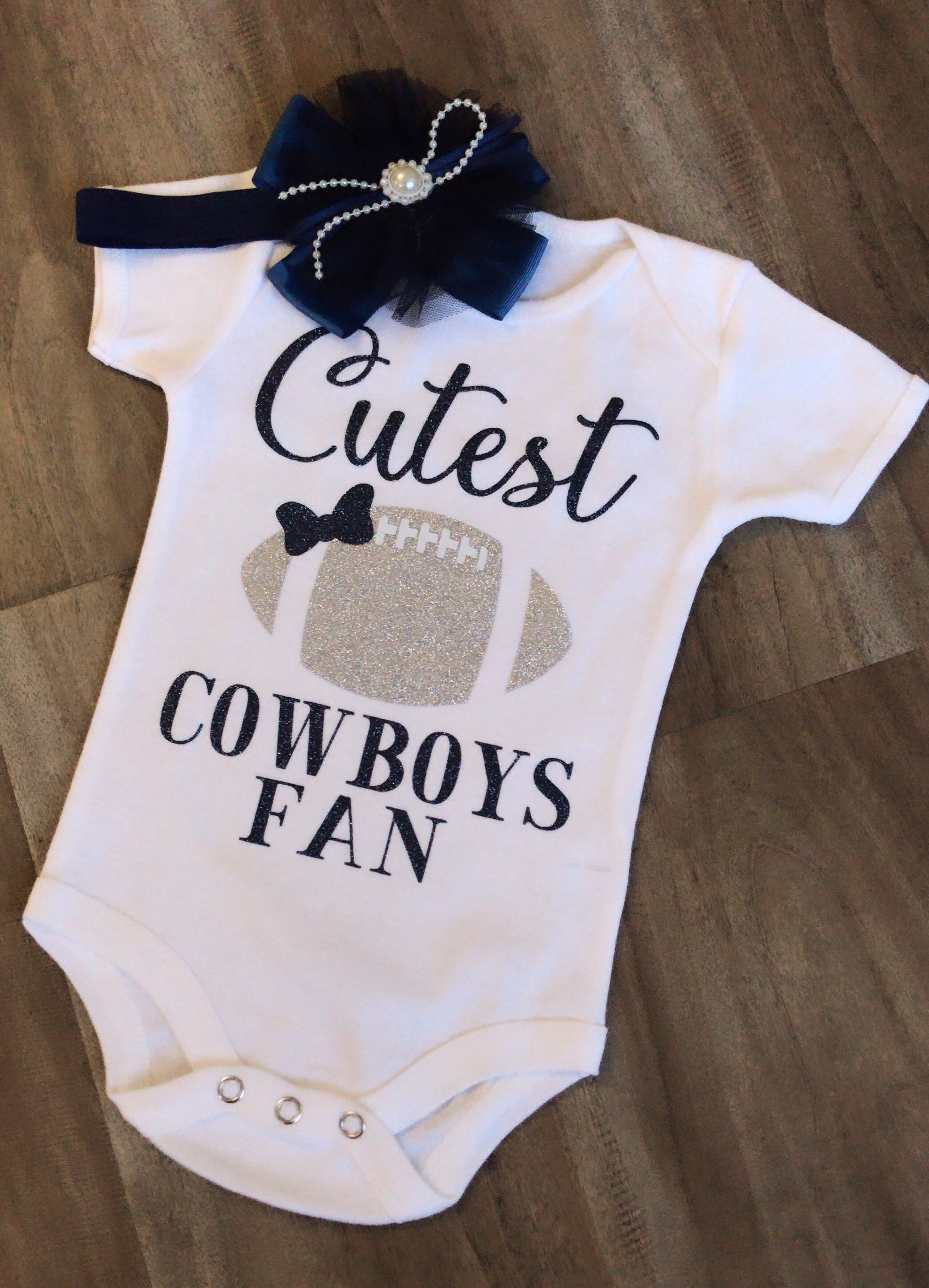 newborn cowboys onesie