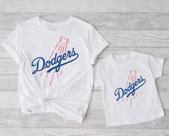 Dodgers Mama and Me Matching Shirts LA Mommy and Me Mama and 