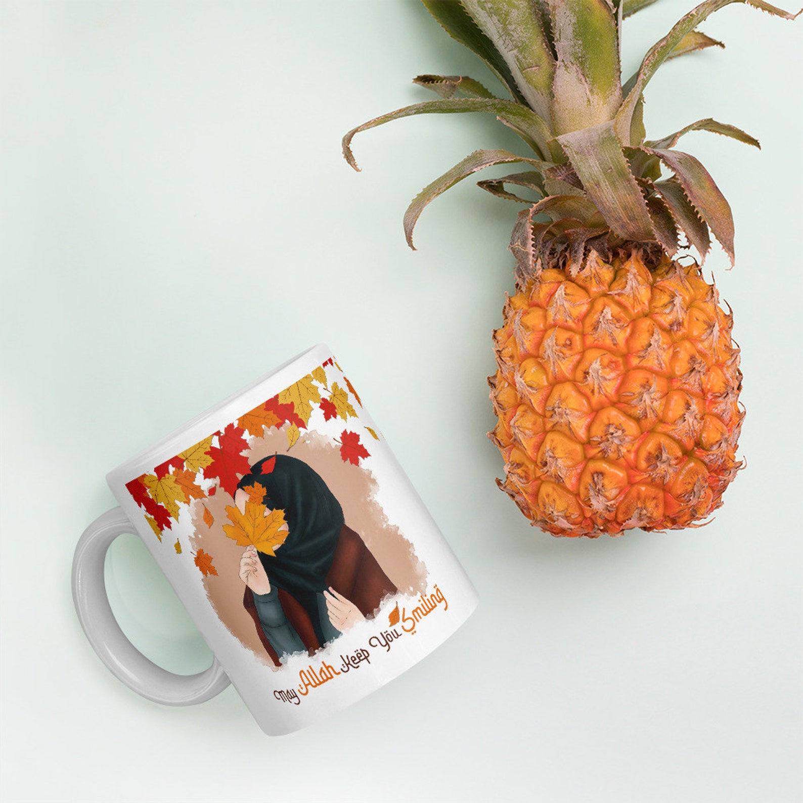 Personalized hijab coffee mug for muslim women mugs for muslim Etsy