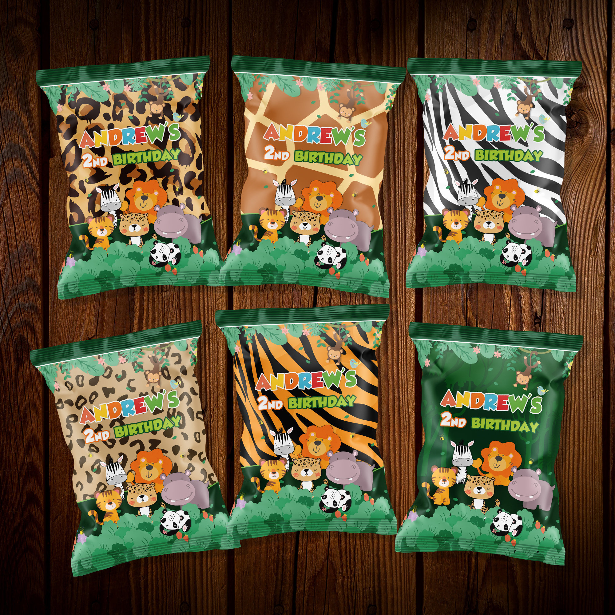 Top more than 77 jungle theme gift bags best esthdonghoadian