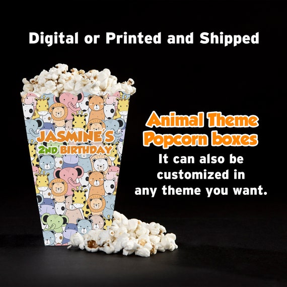 Scatoline Popcorn Per Feste - 24 Confezioni Per Caramelle E Snacks Compleanno - Foto 2