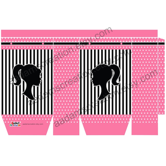 Barbie Silhouette Template