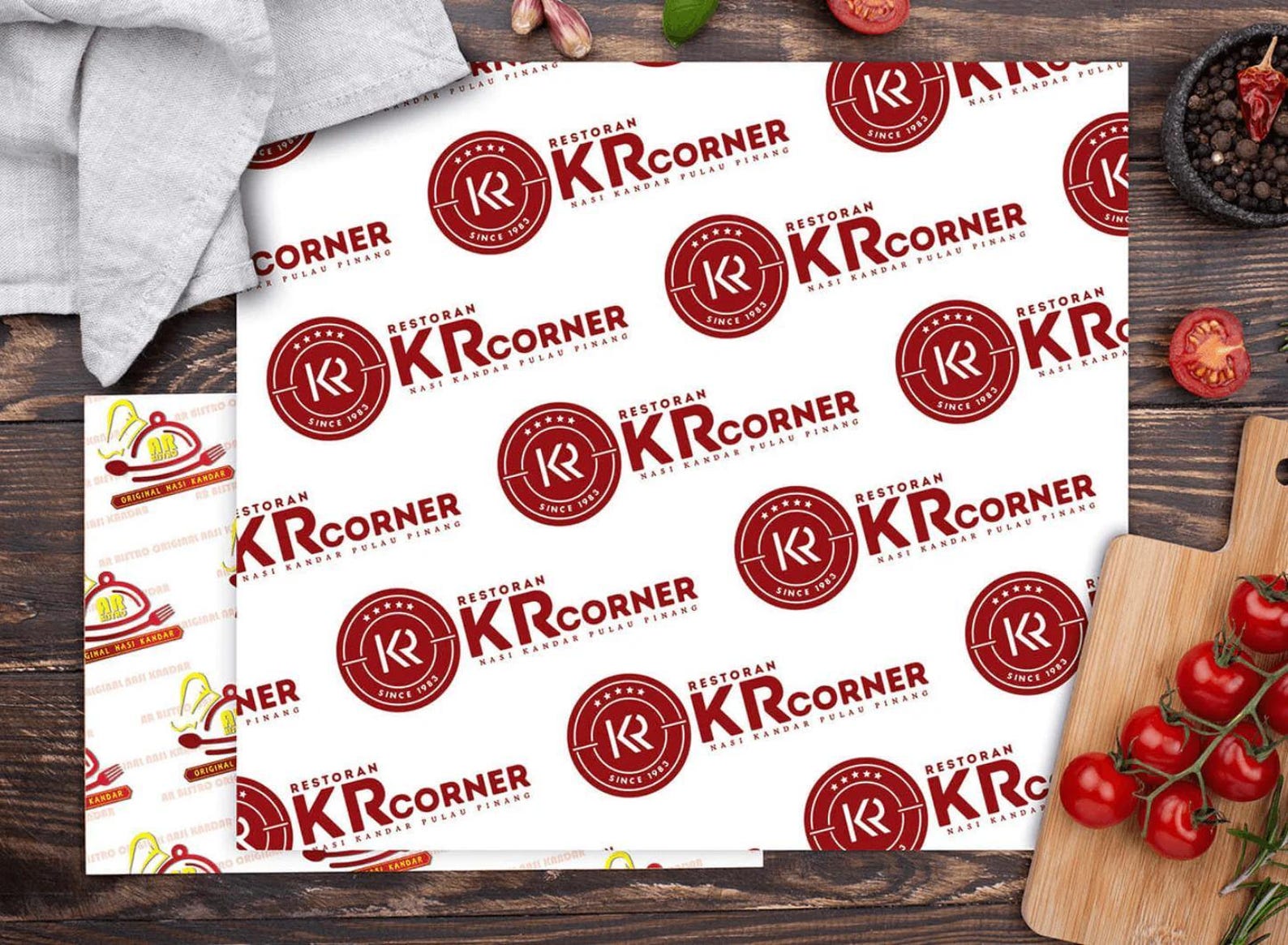 Custom Printed Deli Paper: Food Safe Sandwich Wrap, Greaseproof - Etsy