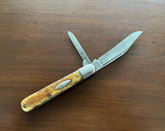 Queen City Winterbottom Bone English Jack knife