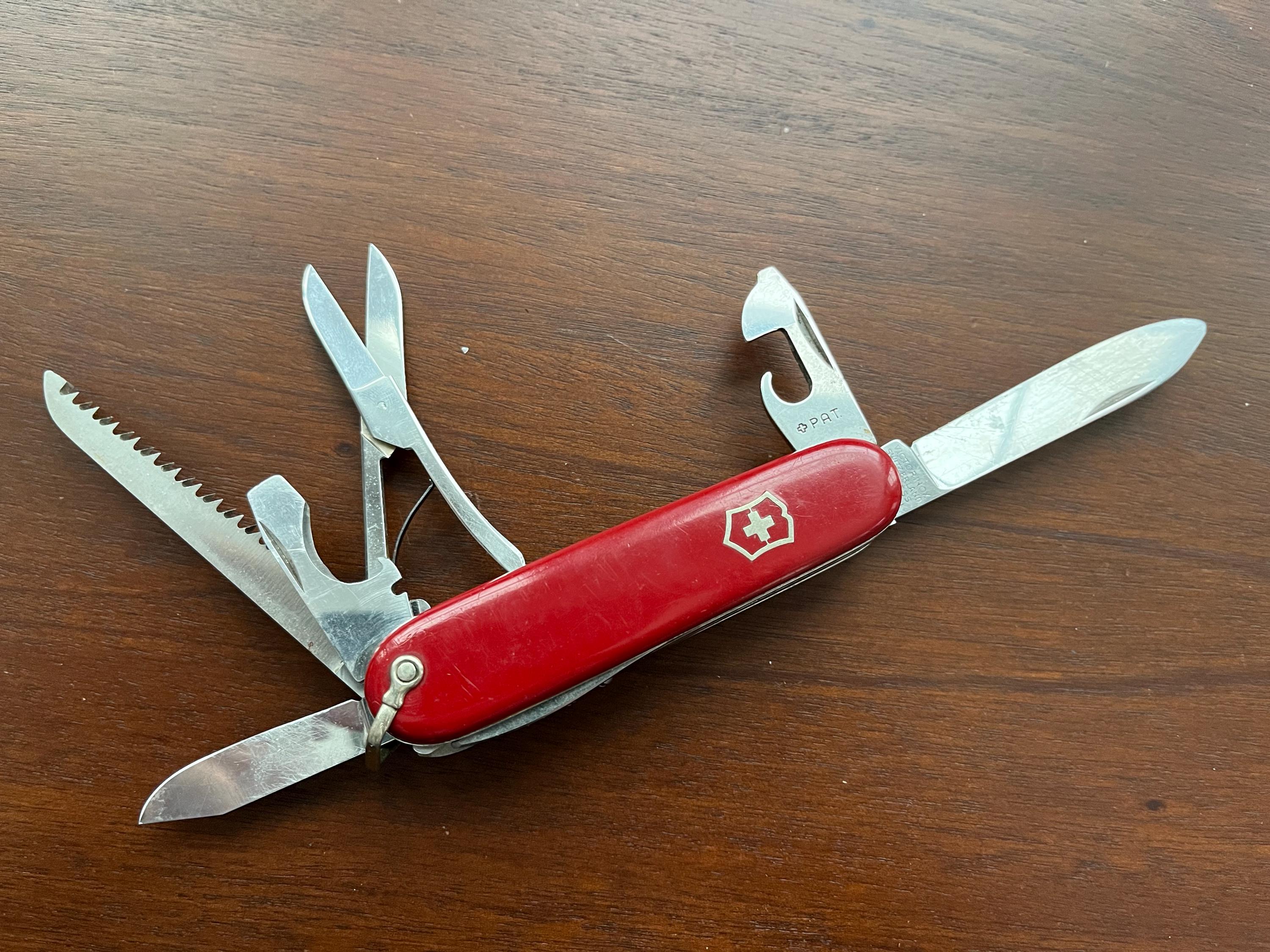 1960s Victorinox Woodsman Pocket Knife - Etsy