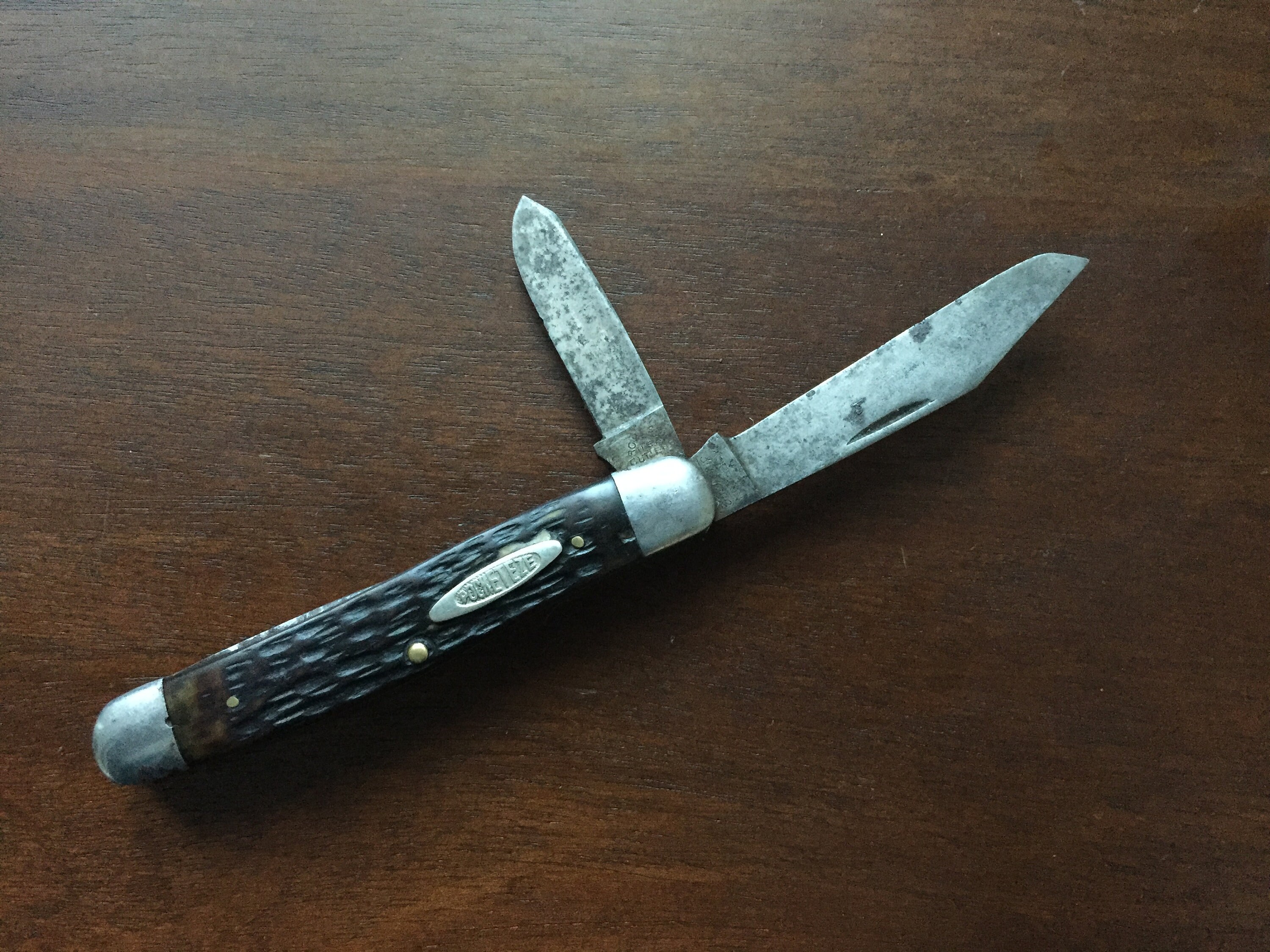 Robeson Shur Edge Kitchen knife set in nice case