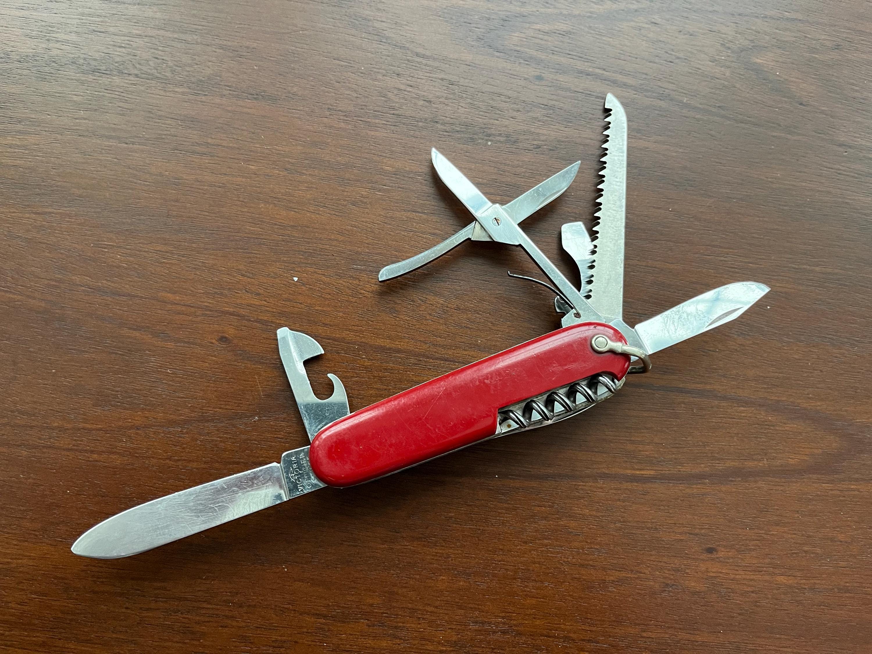 1960s Victorinox Woodsman Pocket Knife - Etsy