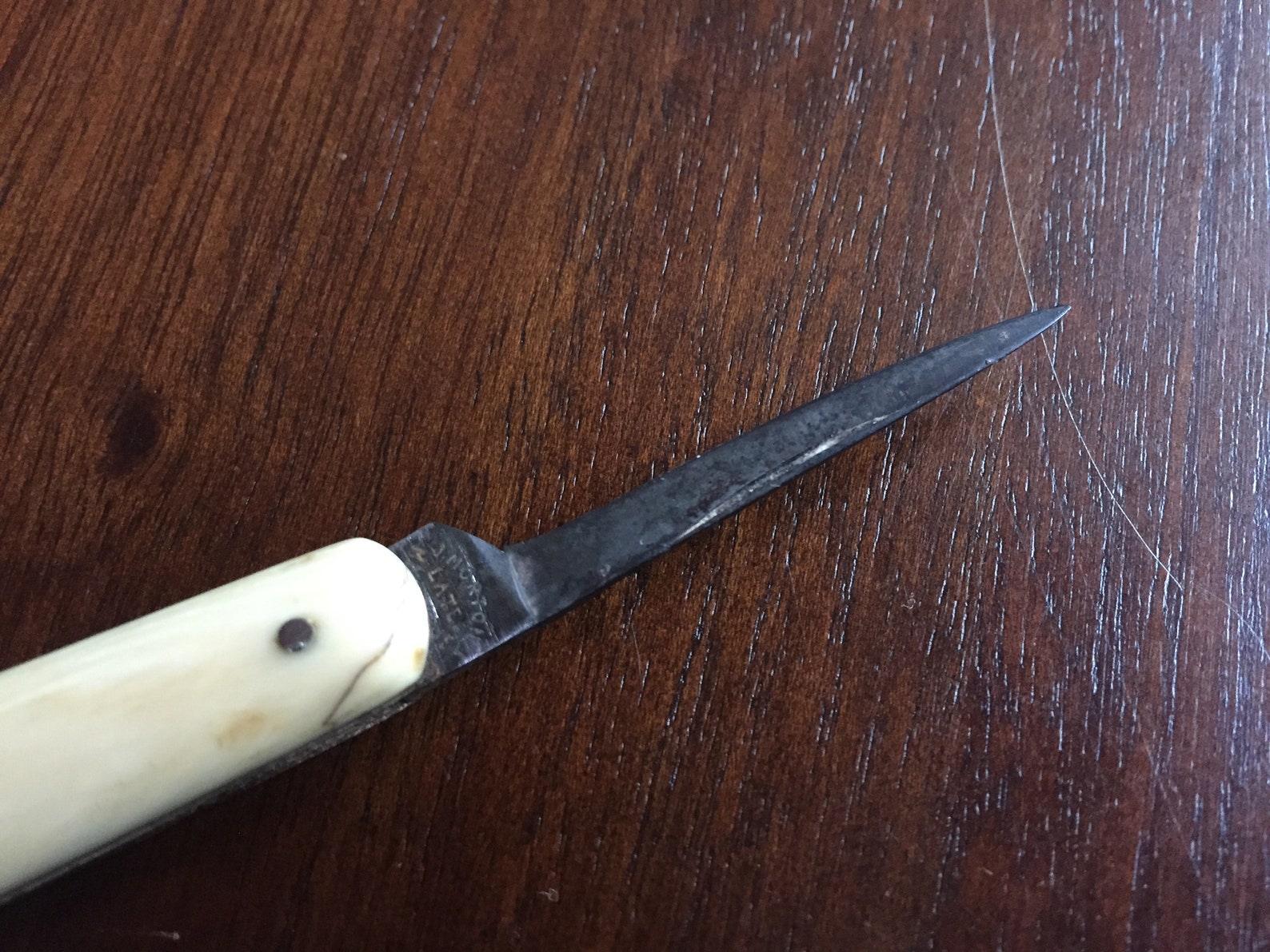 J Morton Late Macdaniel Old Quill Knife Etsy