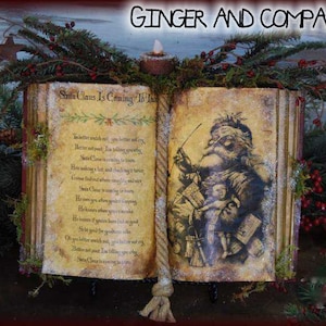 Santa Claus Is Coming To Town Book