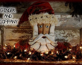 Santa Belsnickle Mantle Sitter