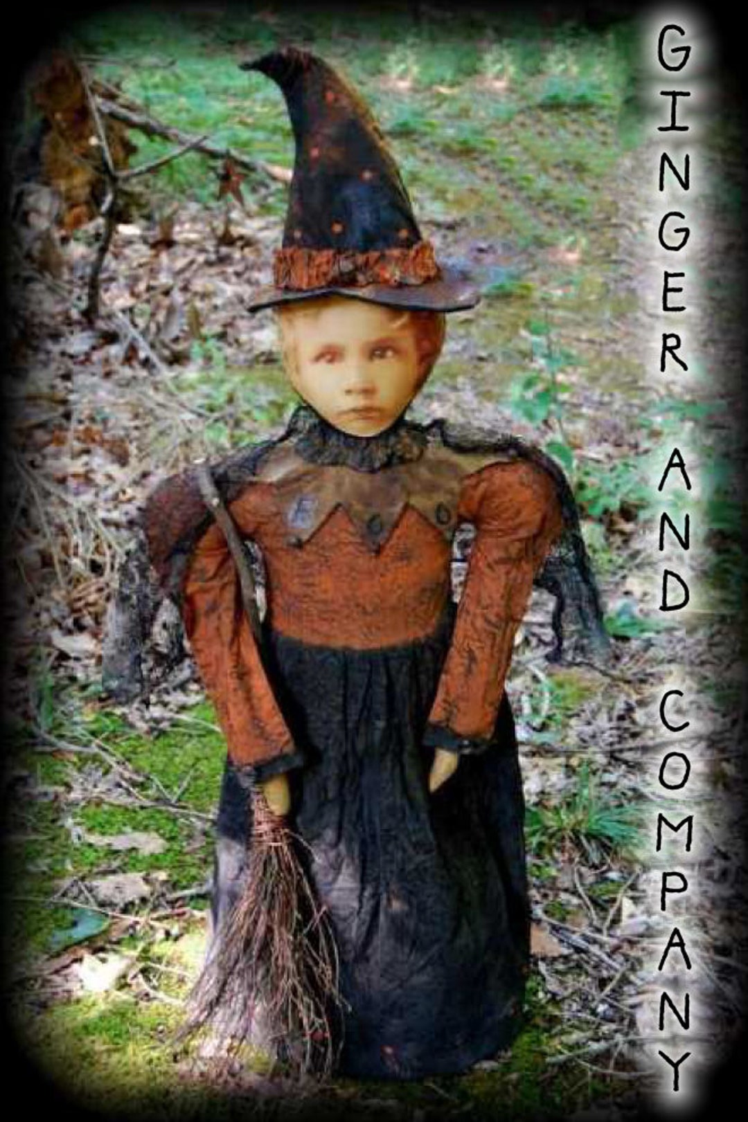 Vintage Witch Trick or Treat - Etsy