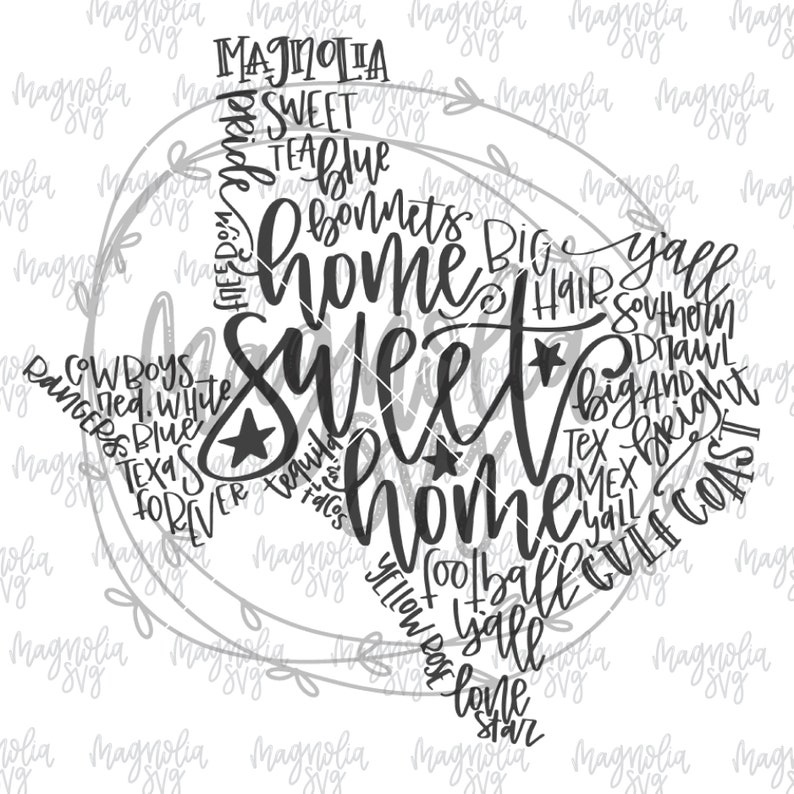Download Texas Home Sweet Home Svg Cut File Texas State Silhouette Cutting File Texas Outline Svg File Texas Tshirt Svg File Texas State Svg File Clip Art Art Collectibles Womenintech Fi