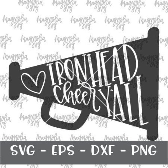 Download Clip Art Cheer Mom Shirt Svg Ironhead Cheer Y All Svg Cricut Ironhead Cheer Y All Svg Silhouette Cut Files Cheer Megaphone Svg Art Collectibles