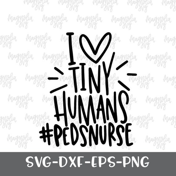 I Heart Tiny Humans - Peds Nurse Tshirt I Heart Tiny Humans - Peds Nurse Tshirt