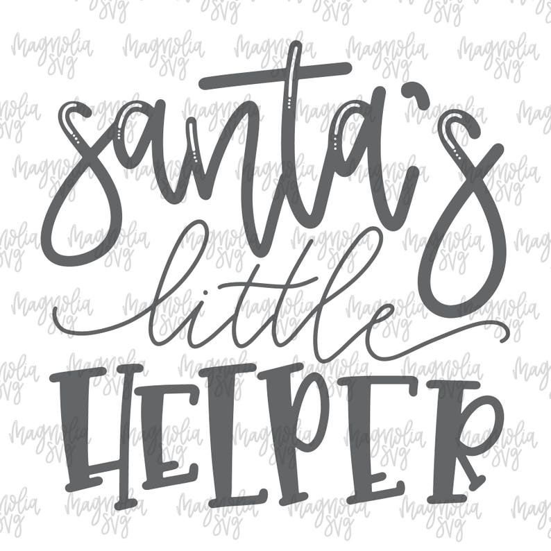 Santa's Little Helper SVG, Santas Helper svg, Christmas svg, First Christmas svg, Baby's Christmas Outfit svg, Holiday svg, Santa svg 