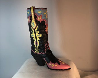New Western Cowboy Boot Tips Rand Silver Black & Onyx 