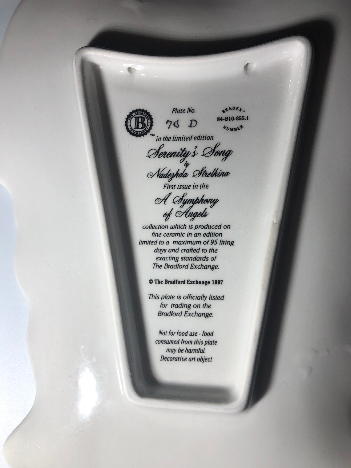 Bradford Exchange Collectors Plate serenity's Etsy