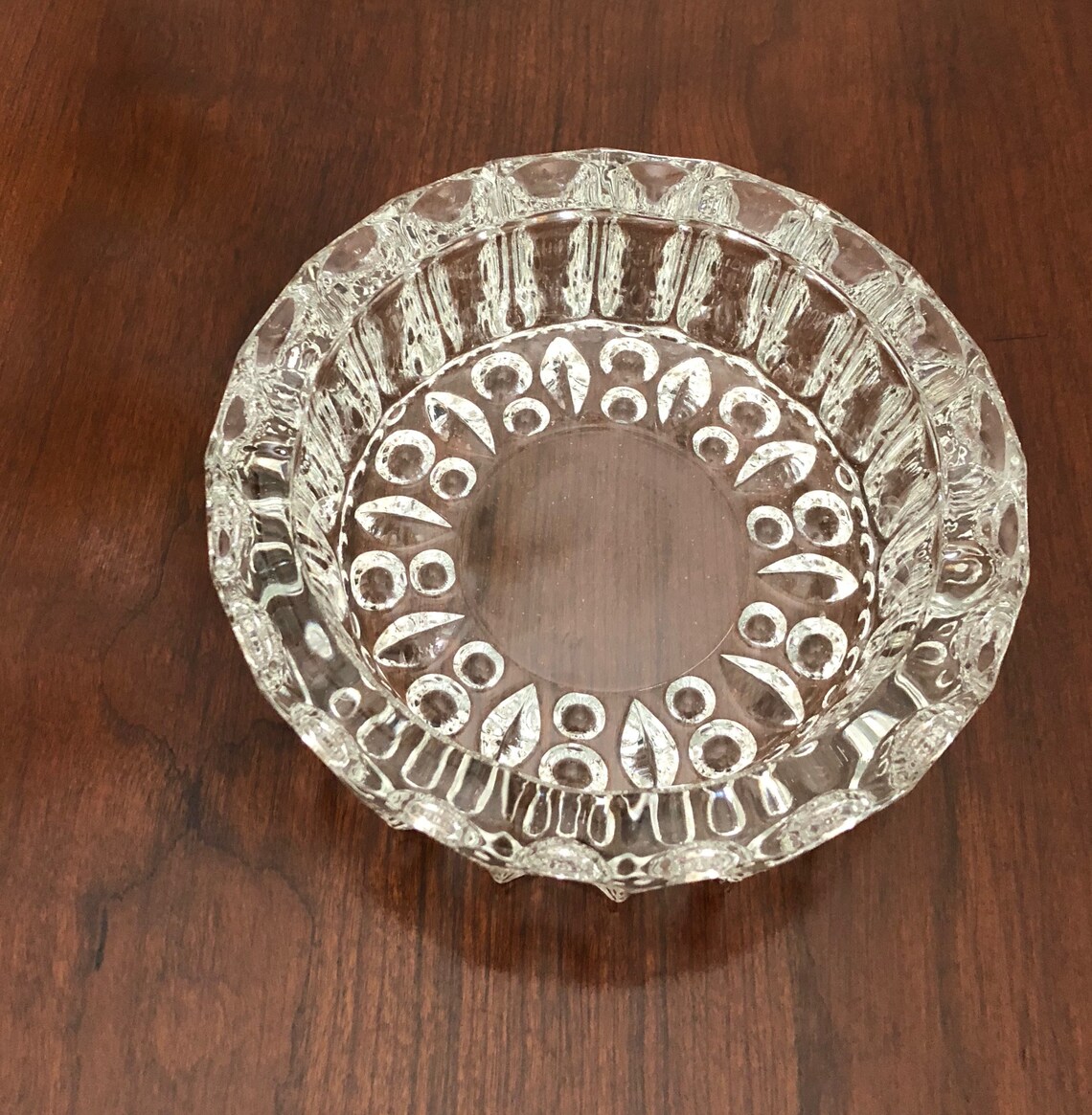 Vintage KIG Indonesia Glass Ashtray KIG Glass Ashtray Could Etsy UK