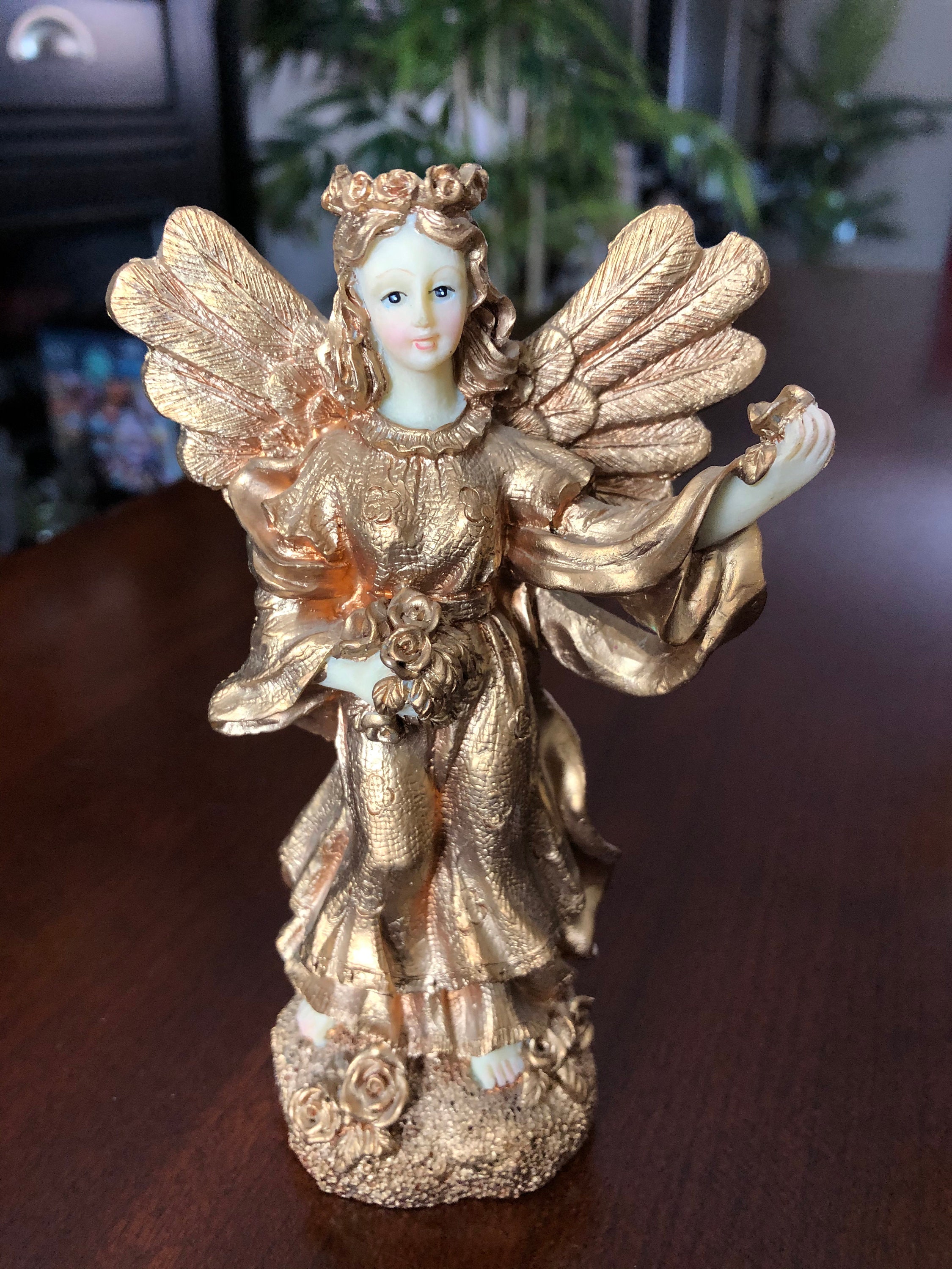 Vintage Stunning K's Collection Gold Angel Gold Angel | Etsy