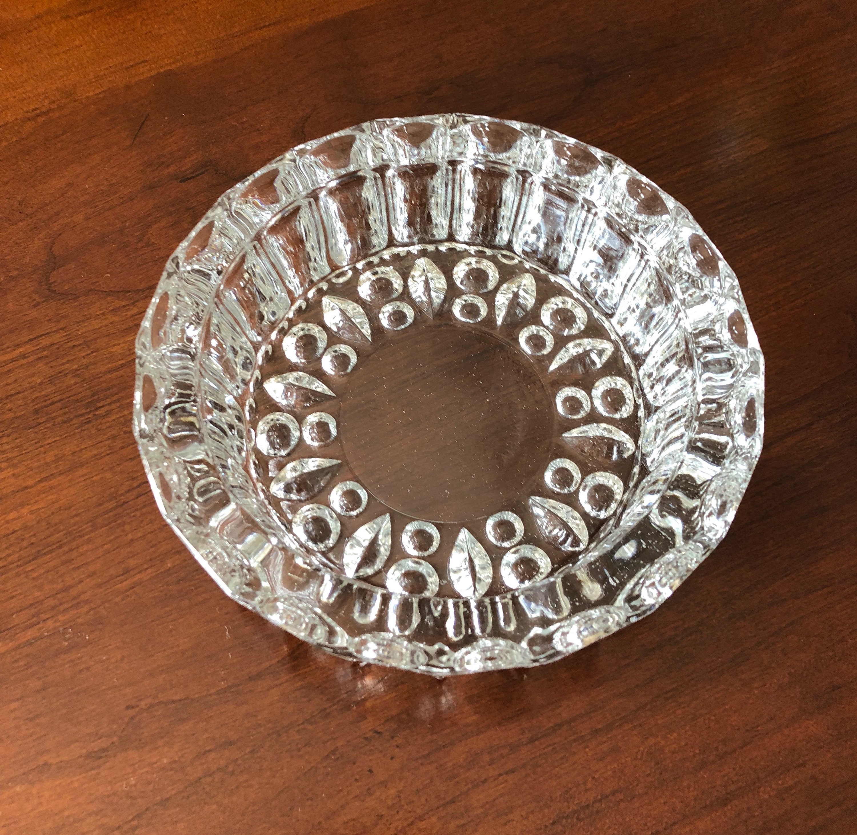 Vintage KIG Indonesia Glass Ashtray KIG Glass Ashtray Could Etsy UK