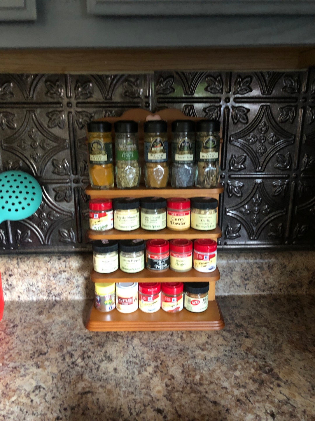 Vintage Knick Knack/spice Rack, Miscellaneous Rack, Vintage Spice Rack