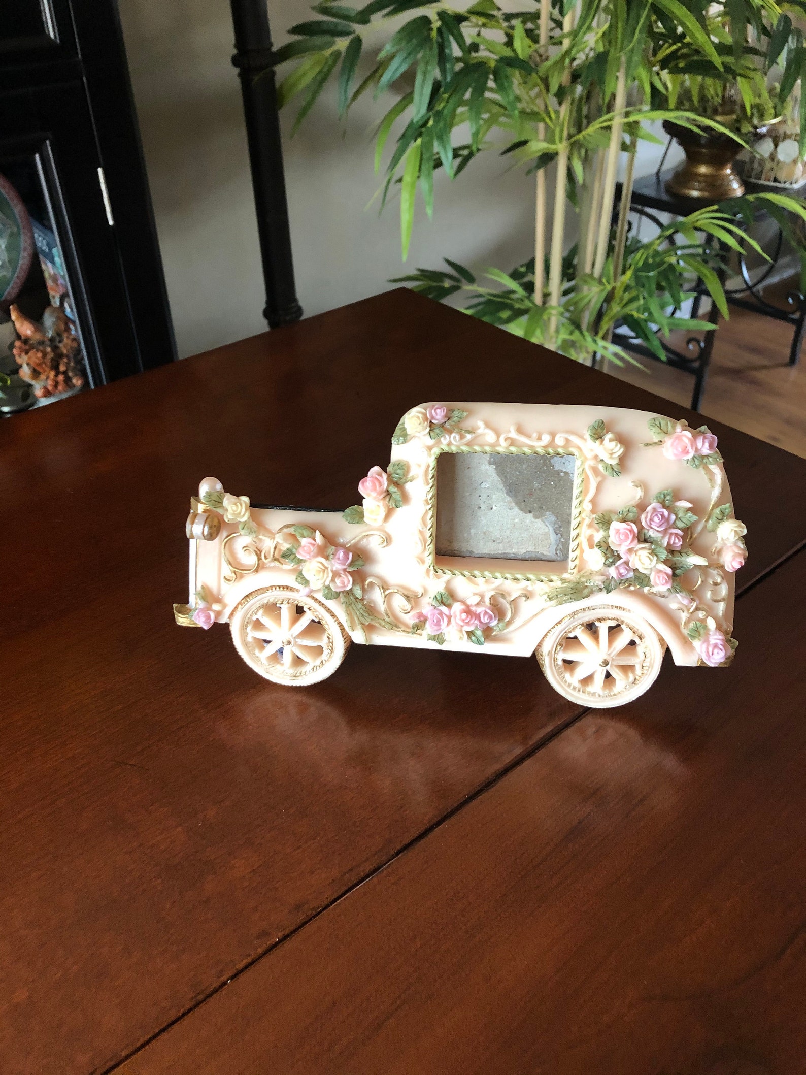 Awesome Vintage Picture Frame Car Shaped Picture Frame Etsy
