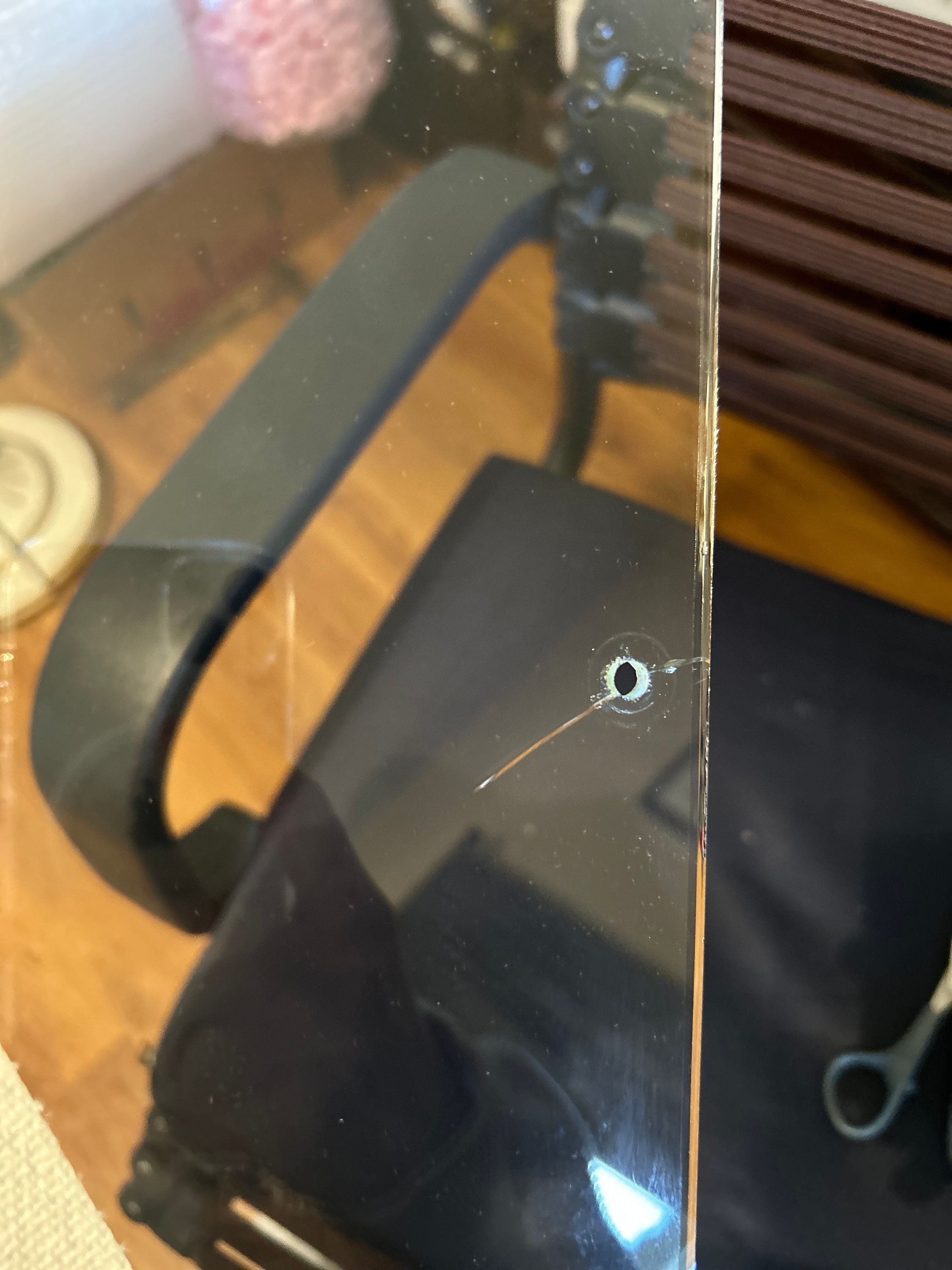 Vintage Triple Glass and Brass Corner Shelf Brass Mount Etsy