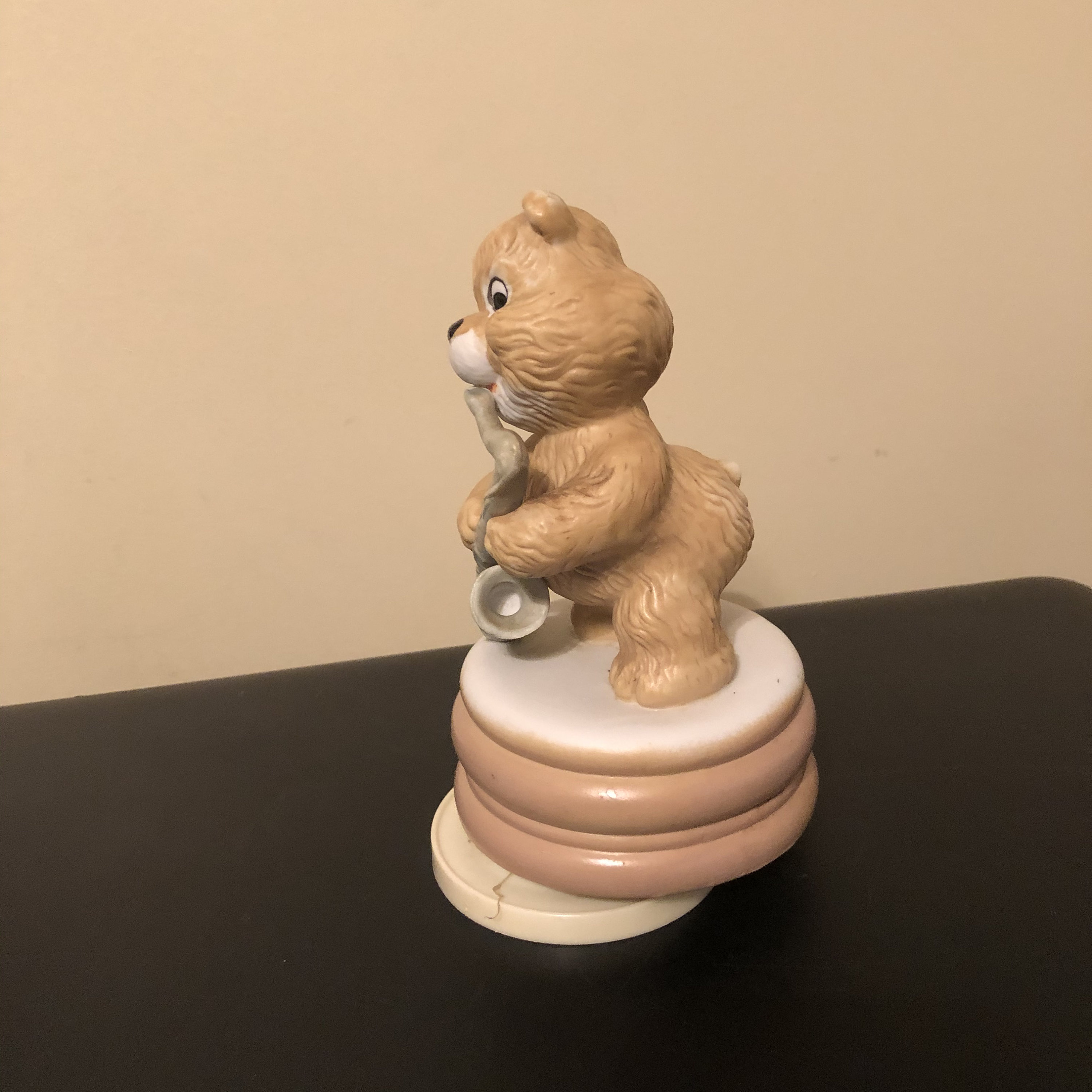 Vintage Musical Bear Music Box Bear Music Box Nice Tune Etsy
