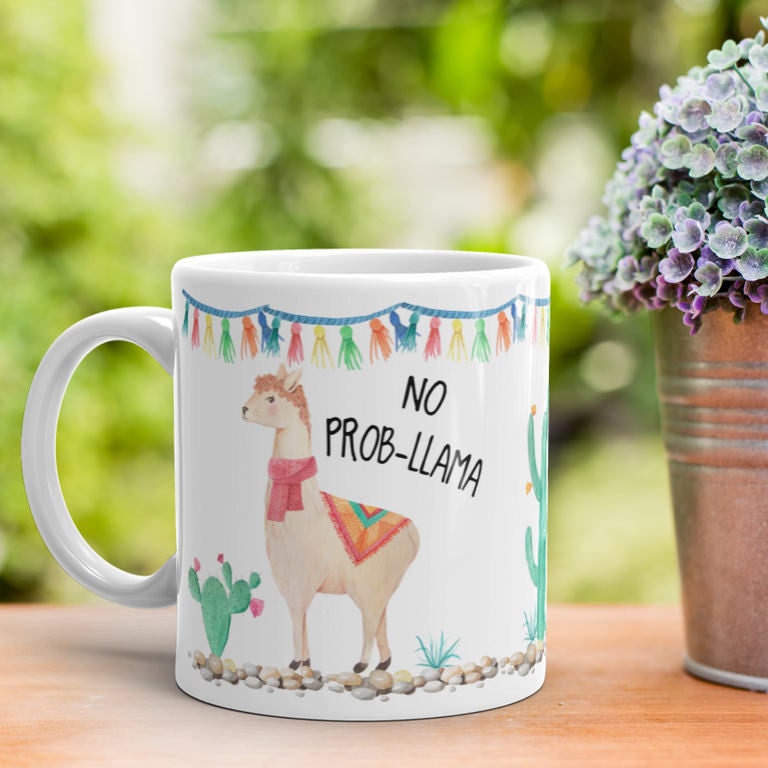 Tasse de Cadeaux Lama, Tasse à Café Cadeau Drôle Lama Plaisanterie, Pour Des Amoureux Propriétaire, 