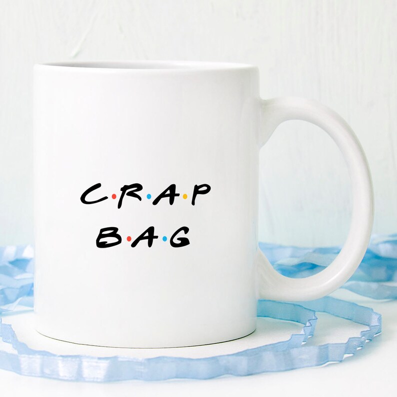 Princess Consuela Banana Hammock and Crap Bag Mug Set Friends Etsy