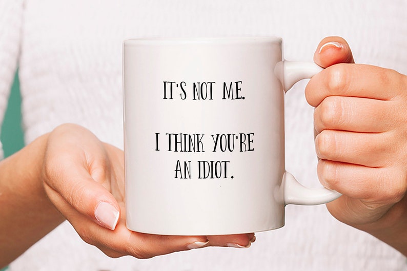 Funny Work Mug Rude Leaving Gift Sarcastic Gift For Best Etsy