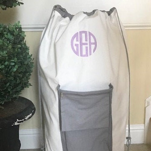 Personalized Laundry Bag/ Monogrammed Laundry Bag/large Etsy