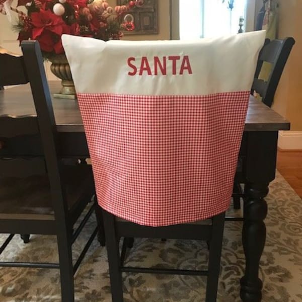 Christmas Chair Covers Etsy
