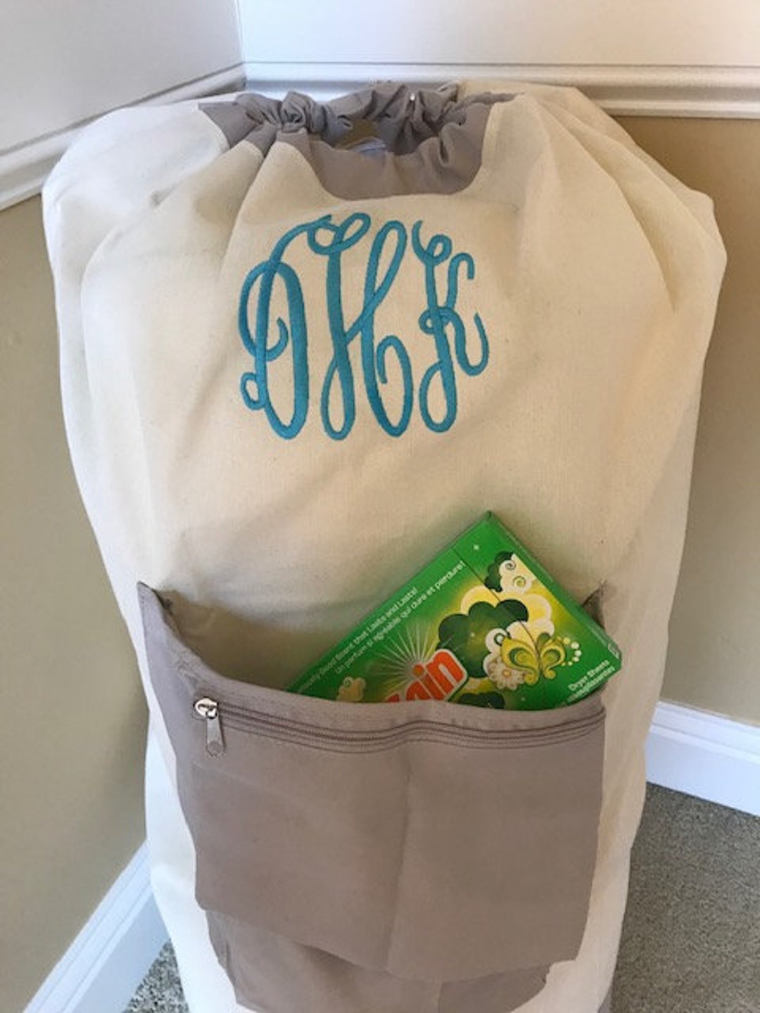 Personalized Laundry Bag/ College Laundry Bag/large Laundry Bag With