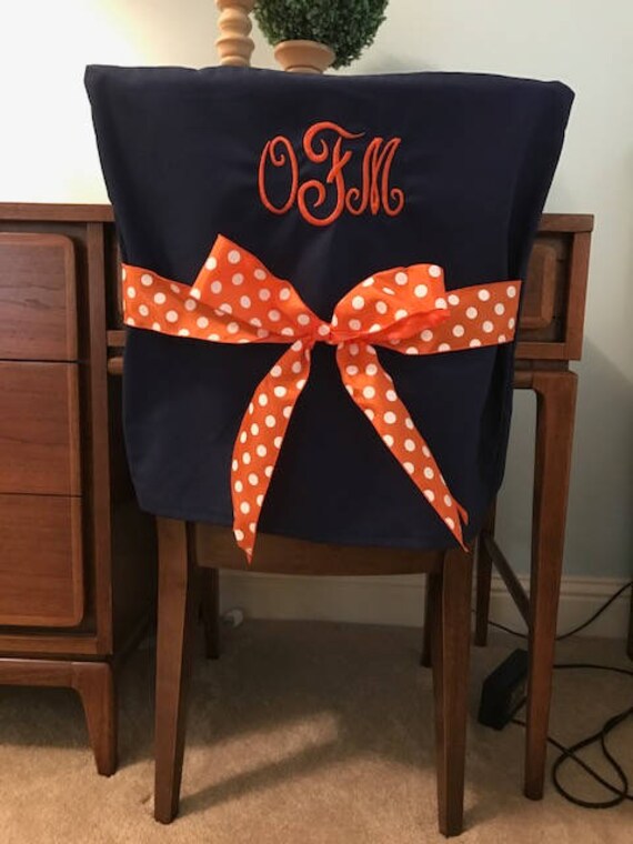 embroidered chair back covers